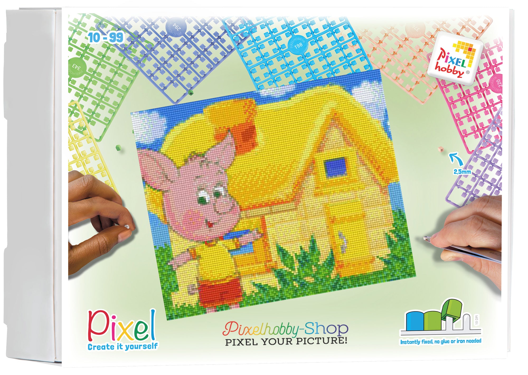 Pixelhobby Klassik Set - Ein kleines Schweinchen