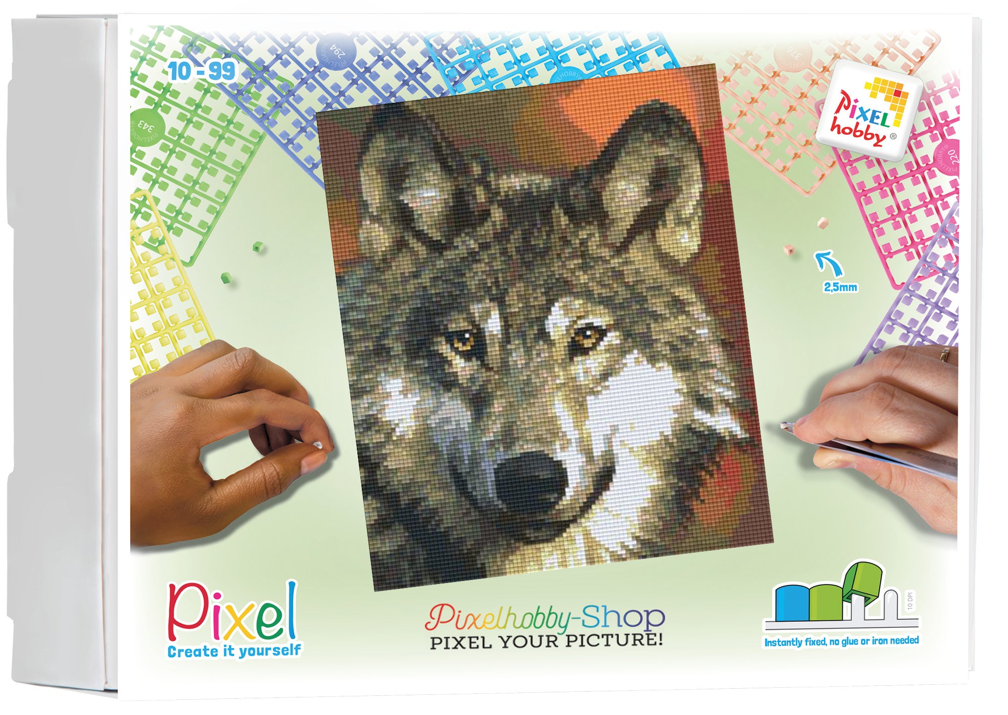 Pixelhobby Klassik Set - Wolf