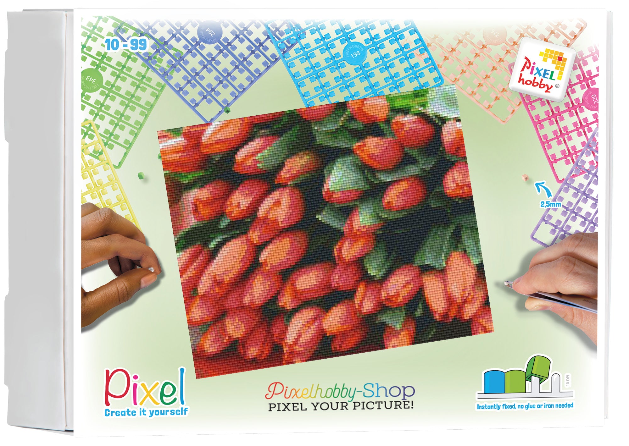 Pixelhobby classic set - bouquet of tulips