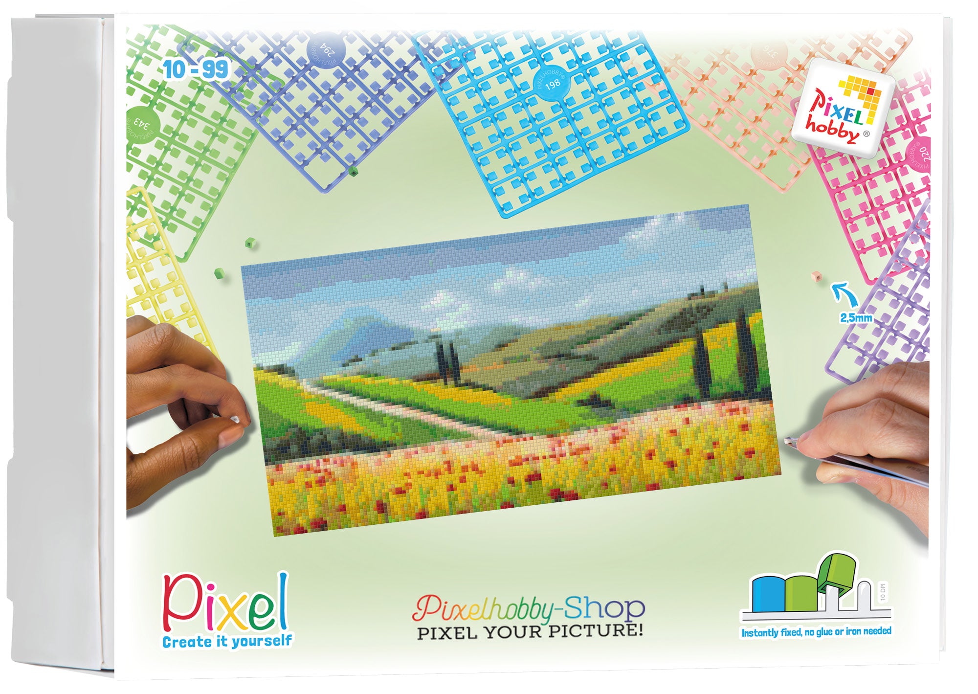 Pixelhobby Klassik Set - Hügel in Italien