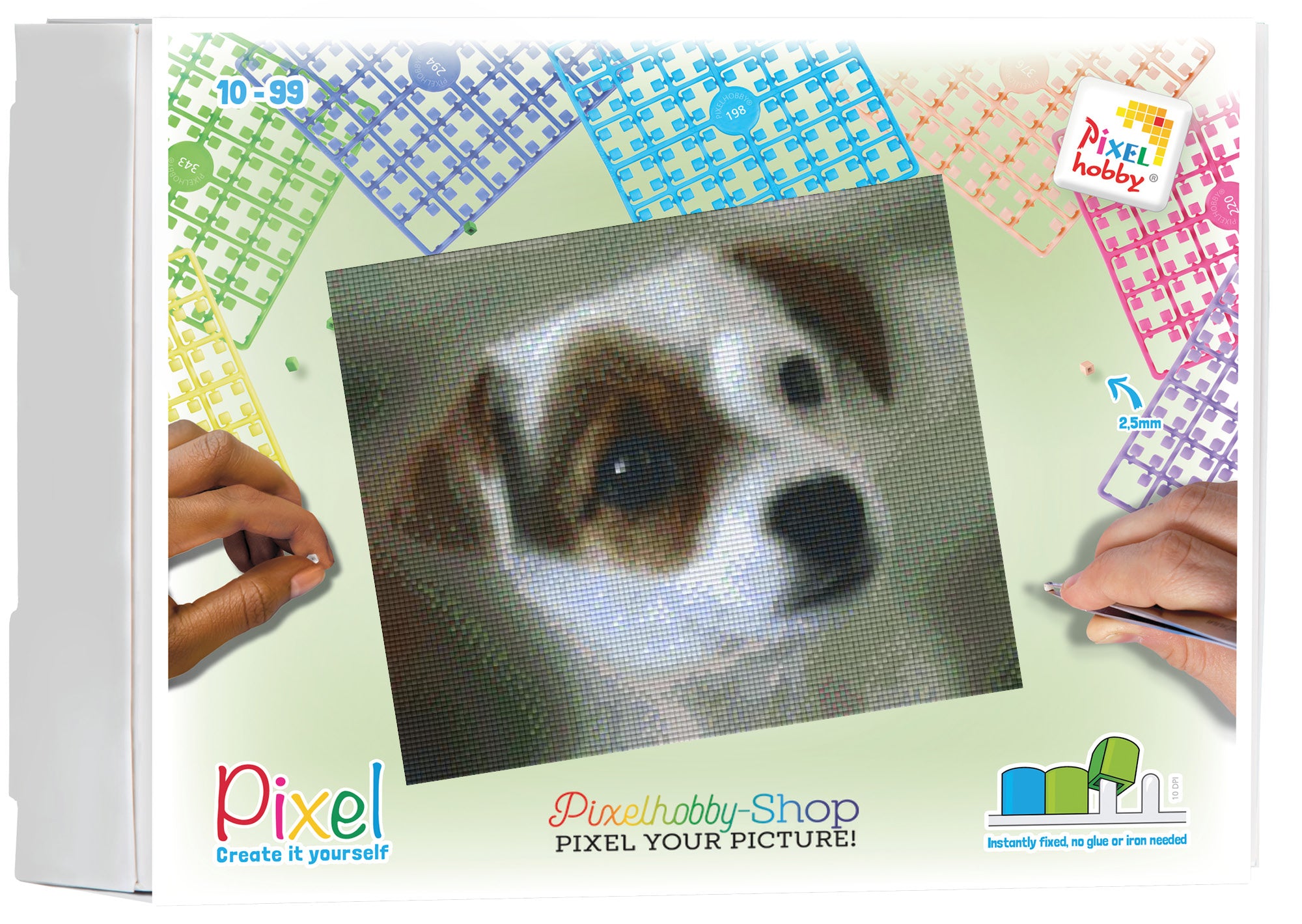 Pixelhobby Klassik Set - Jack Russel Welpen