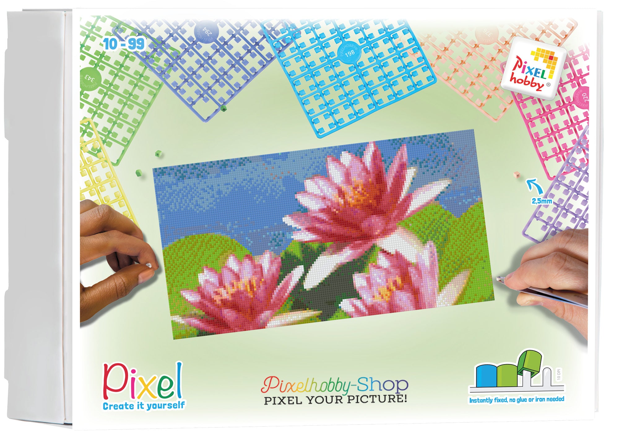 Pixelhobby Klassik Set - Lilien