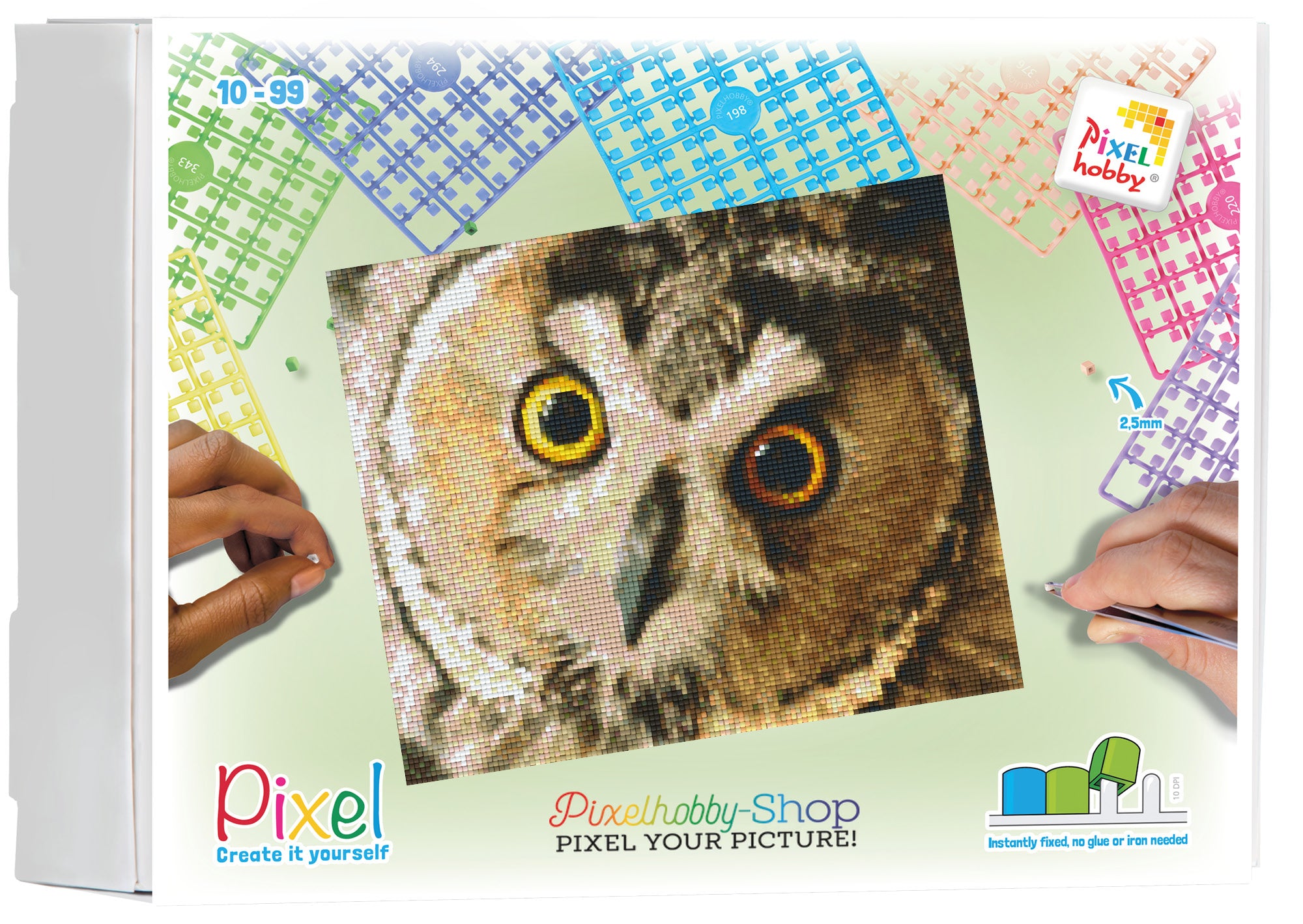 Pixelhobby Klassik Set - Eule
