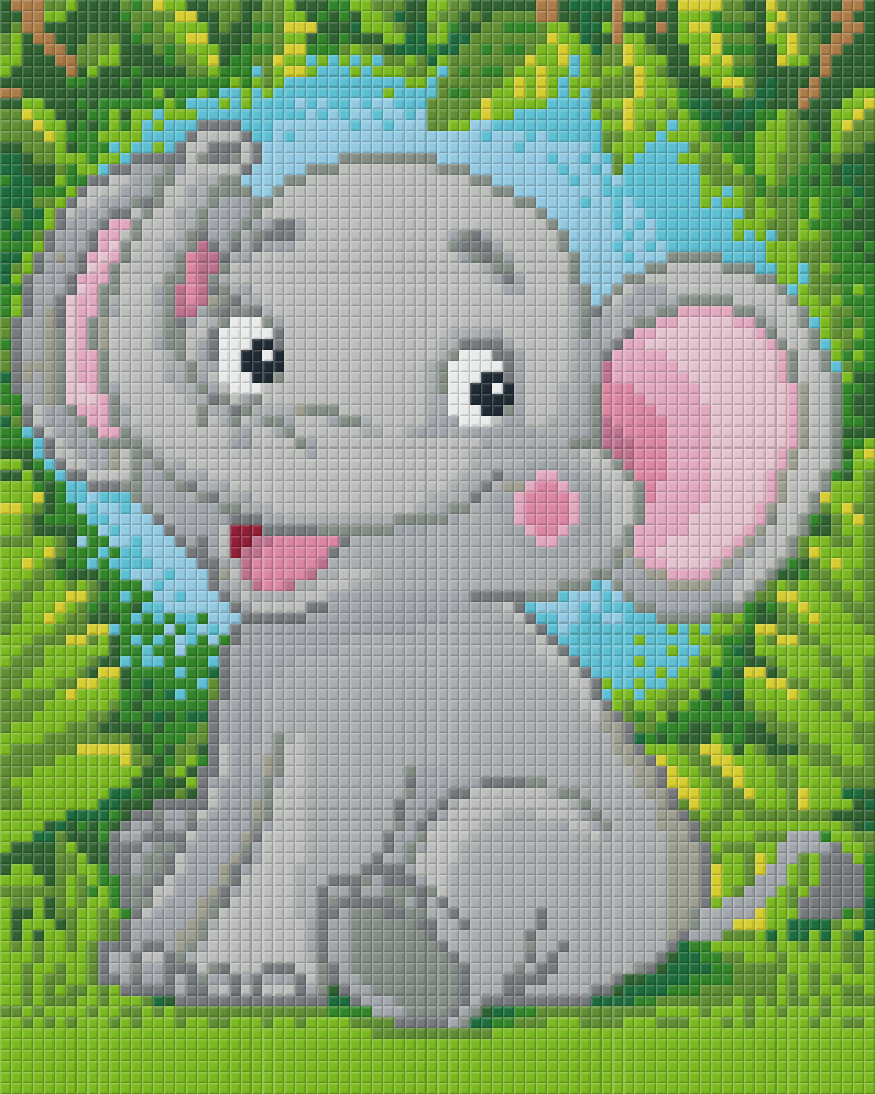 Pixelhobby Klassik Set - Elefant