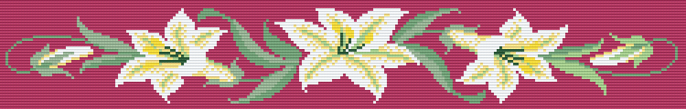 Pixelhobby Klassik Set - Blumenranke