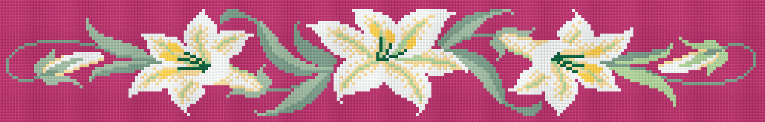 Pixelhobby Klassik Set - Blumenranke