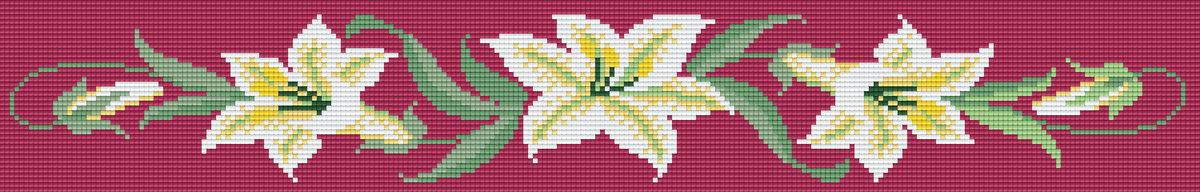 Pixelhobby Klassik Set - Blumenranke