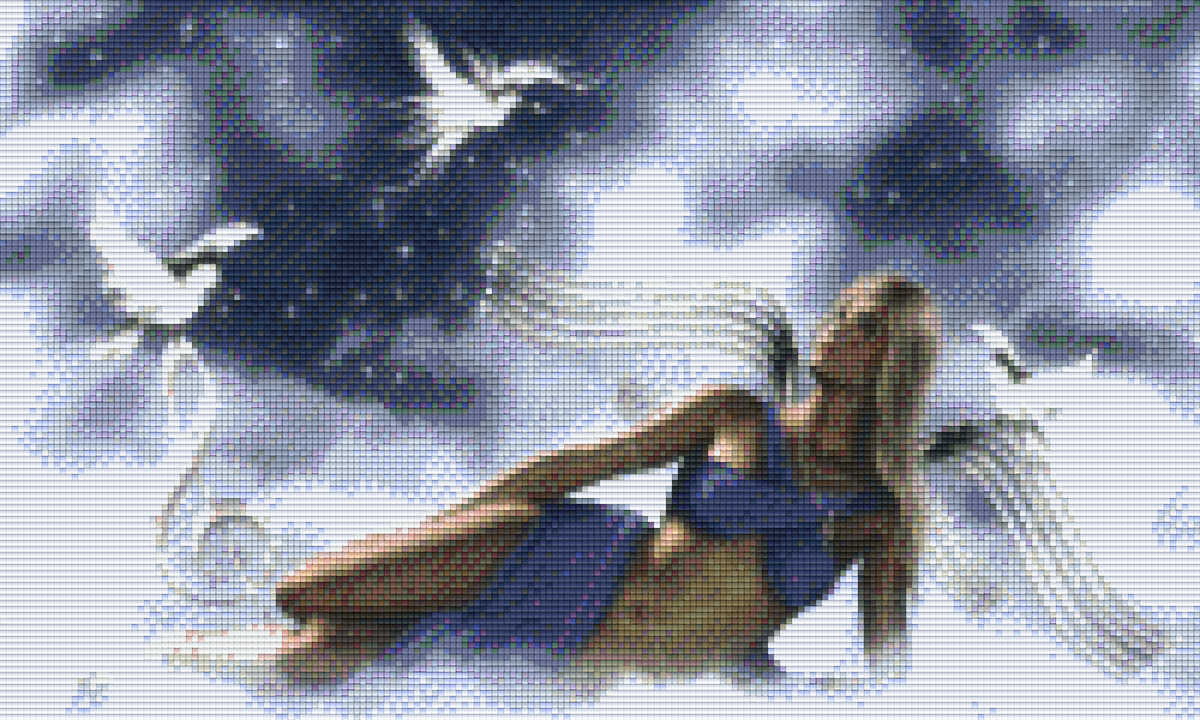 Pixel hobby classic template - angel in heaven