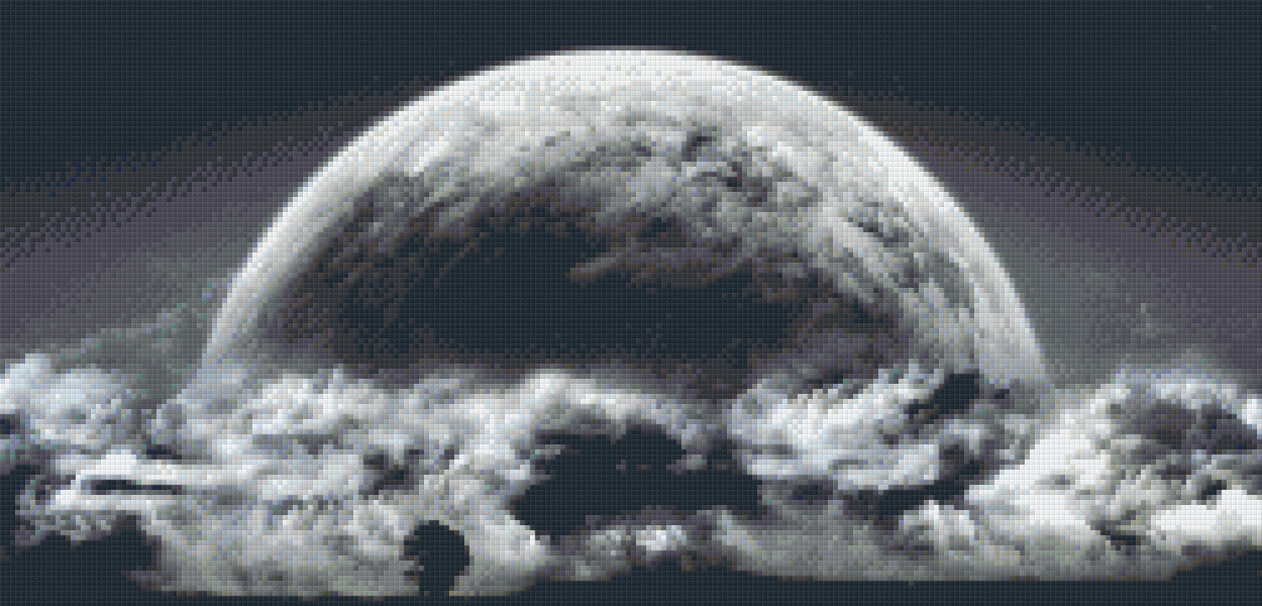 Pixelhobby Klassik Vorlage - Moon