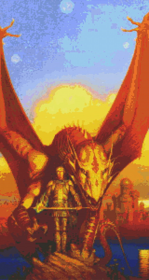 Pixel hobby classic set - sun dragon