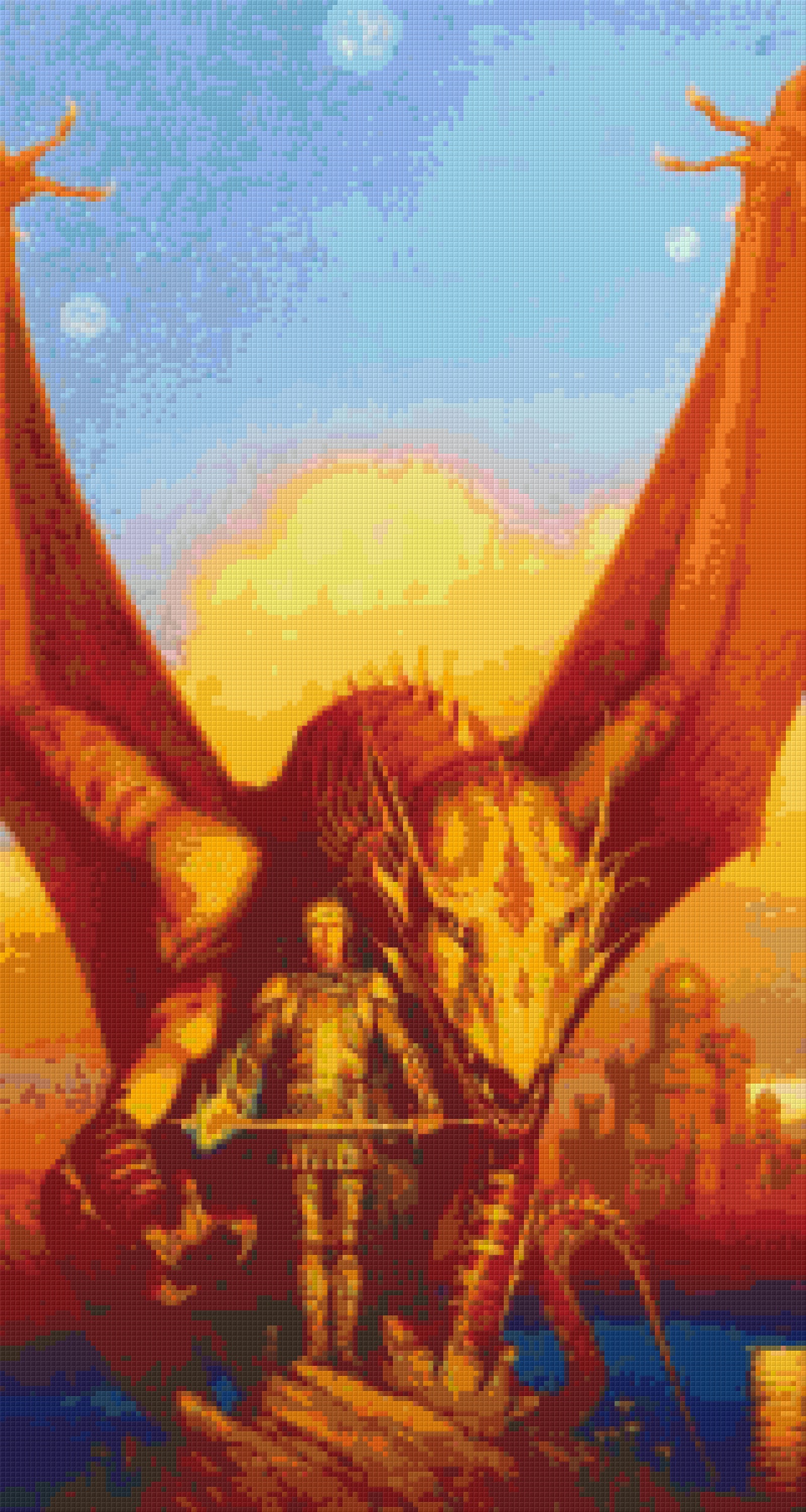 Pixelhobby Klassik Set - Sonnendrache