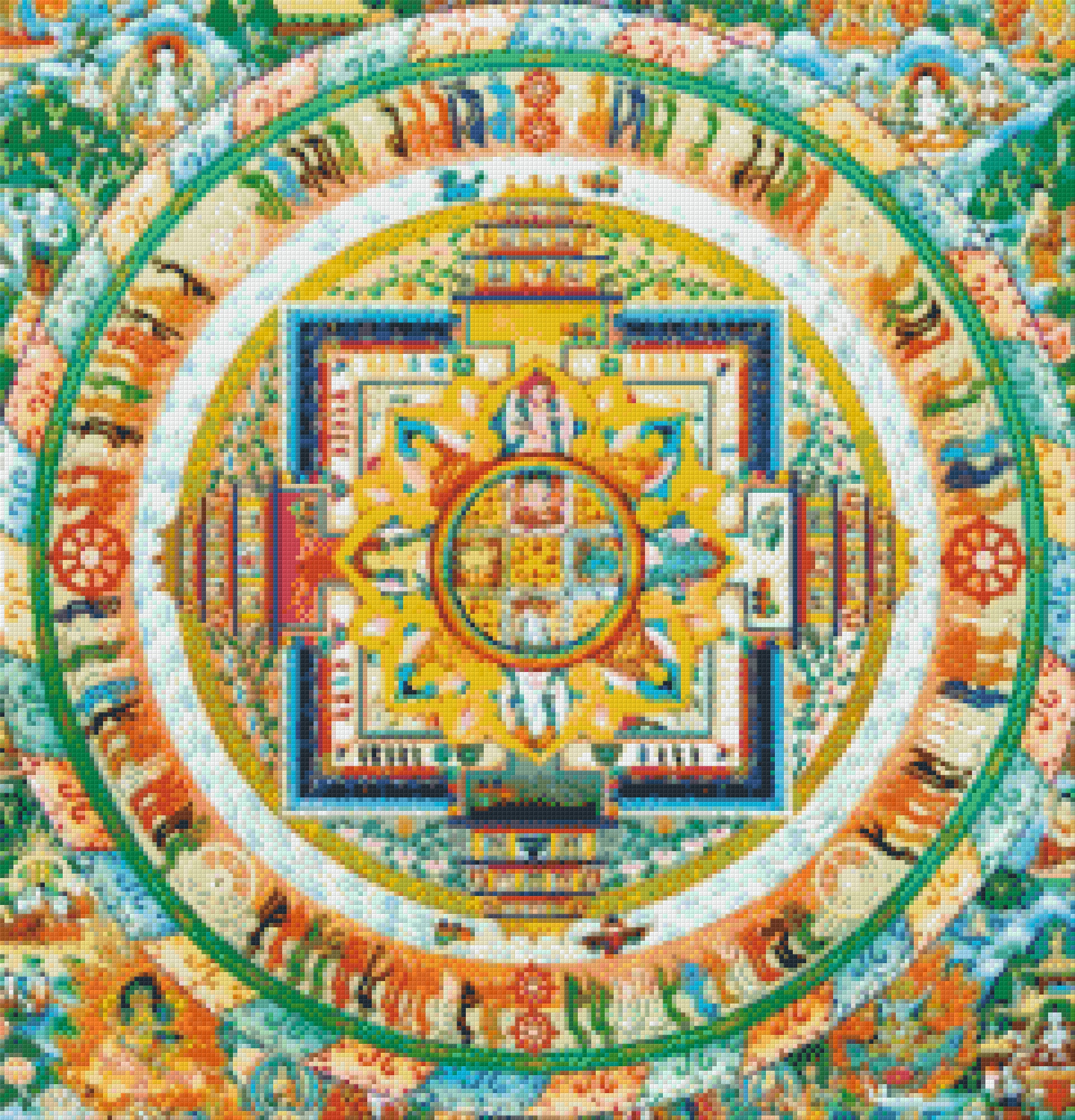 Pixelhobby Klassik Set - Mandala 2