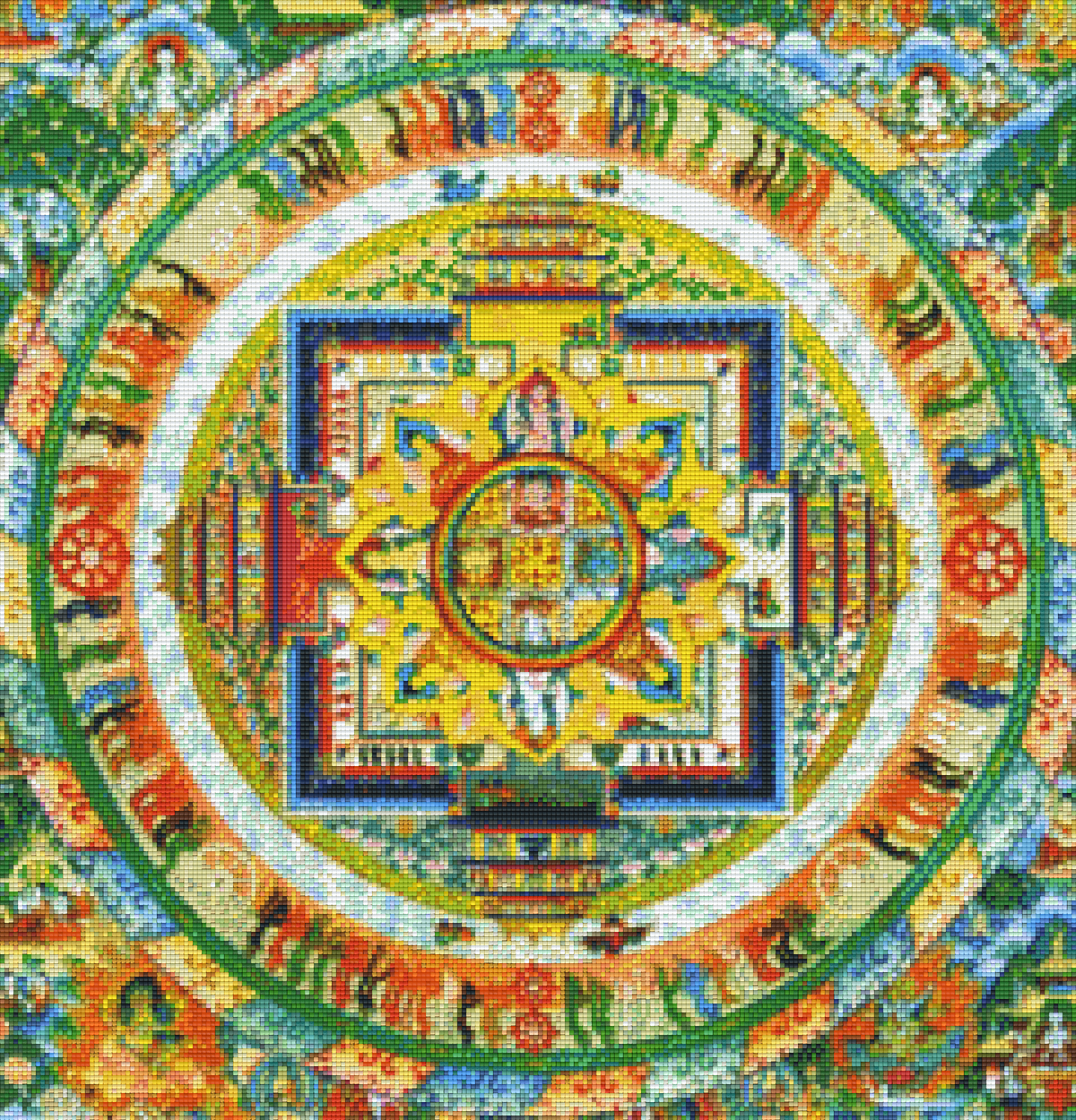 Pixelhobby Klassik Set - Mandala 2