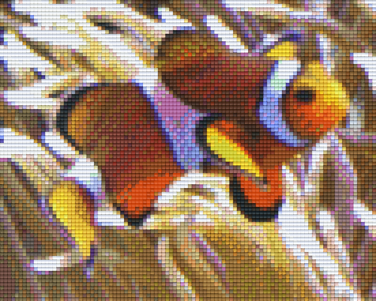 Pixelhobby Klassik Vorlage - Clownfisch