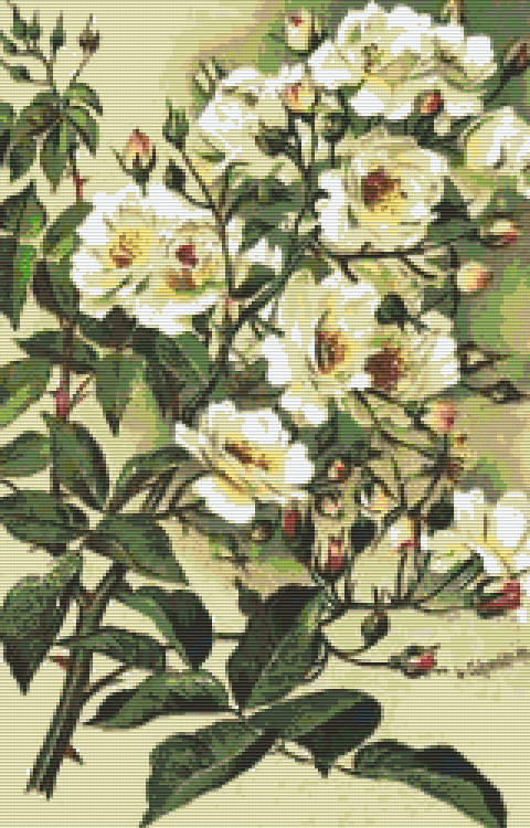 Pixel hobby classic set - rose branch