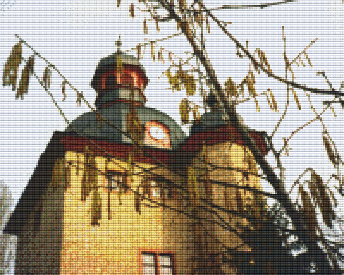 Pixelhobby Klassik Vorlage - Turm
