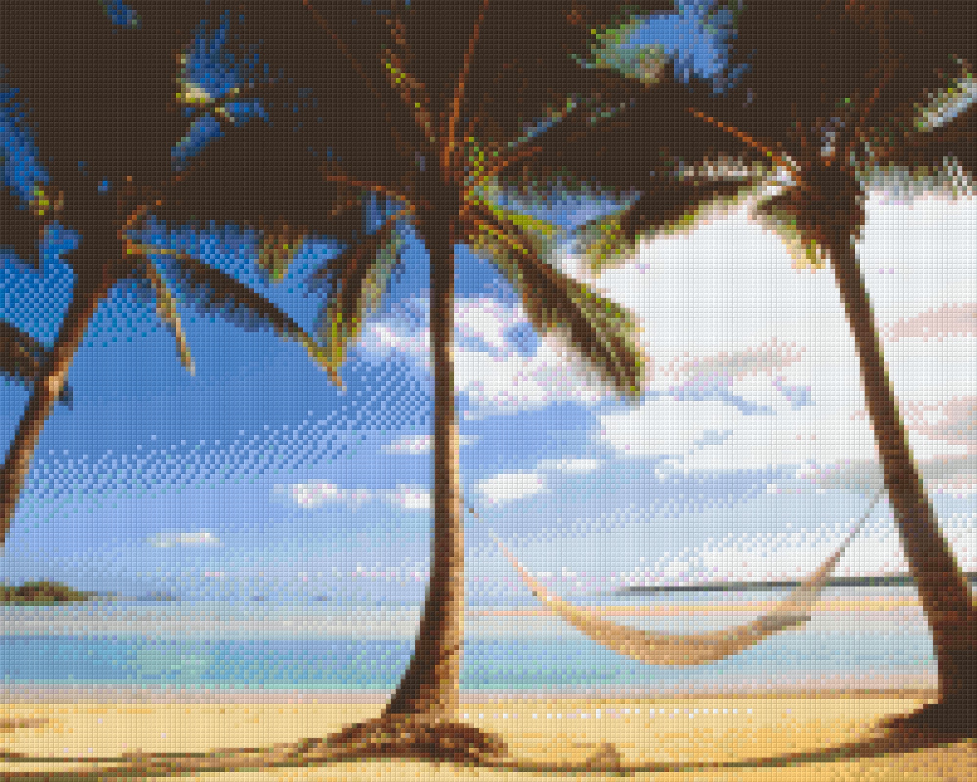 Pixelhobby Klassik Vorlage - Traum Strand