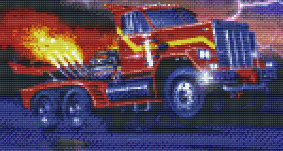 Pixelhobby classic set - monster truck