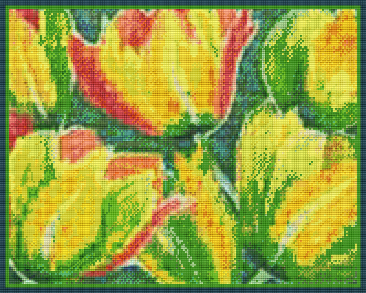 Pixelhobby Klassik Vorlage - Tulips