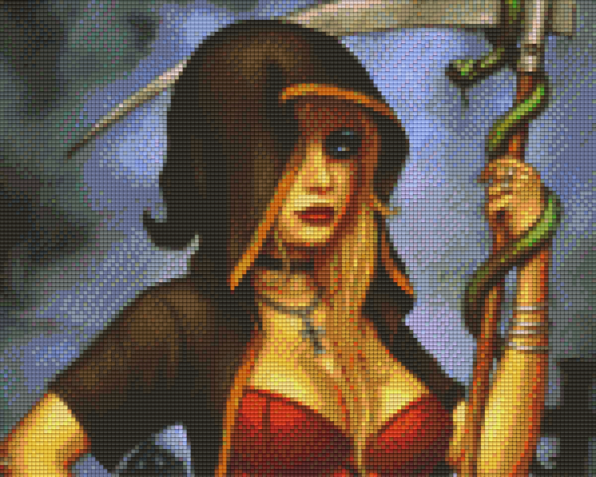 Pixelhobby Klassik Vorlage - Ferrywoman