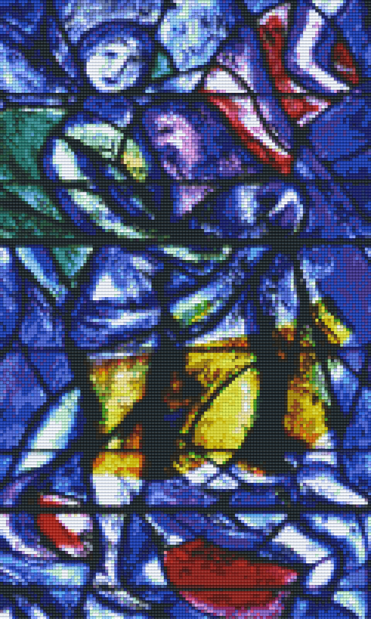 Pixelhobby classic set - glass window blue