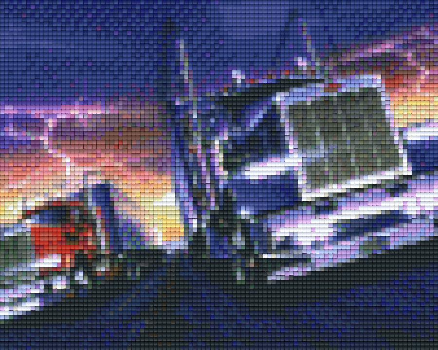 Pixelhobby Klassik Set - Truck-Rennen