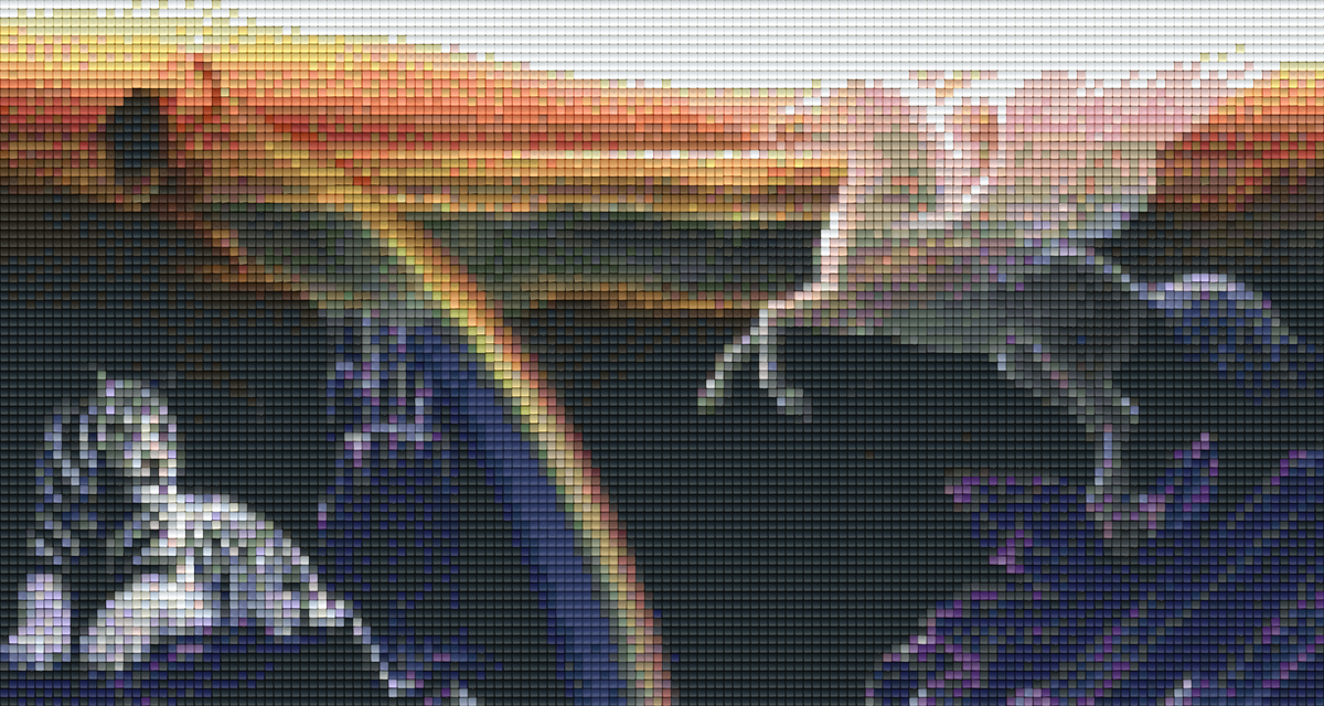 Pixelhobby Klassik Vorlage - Sunrise
