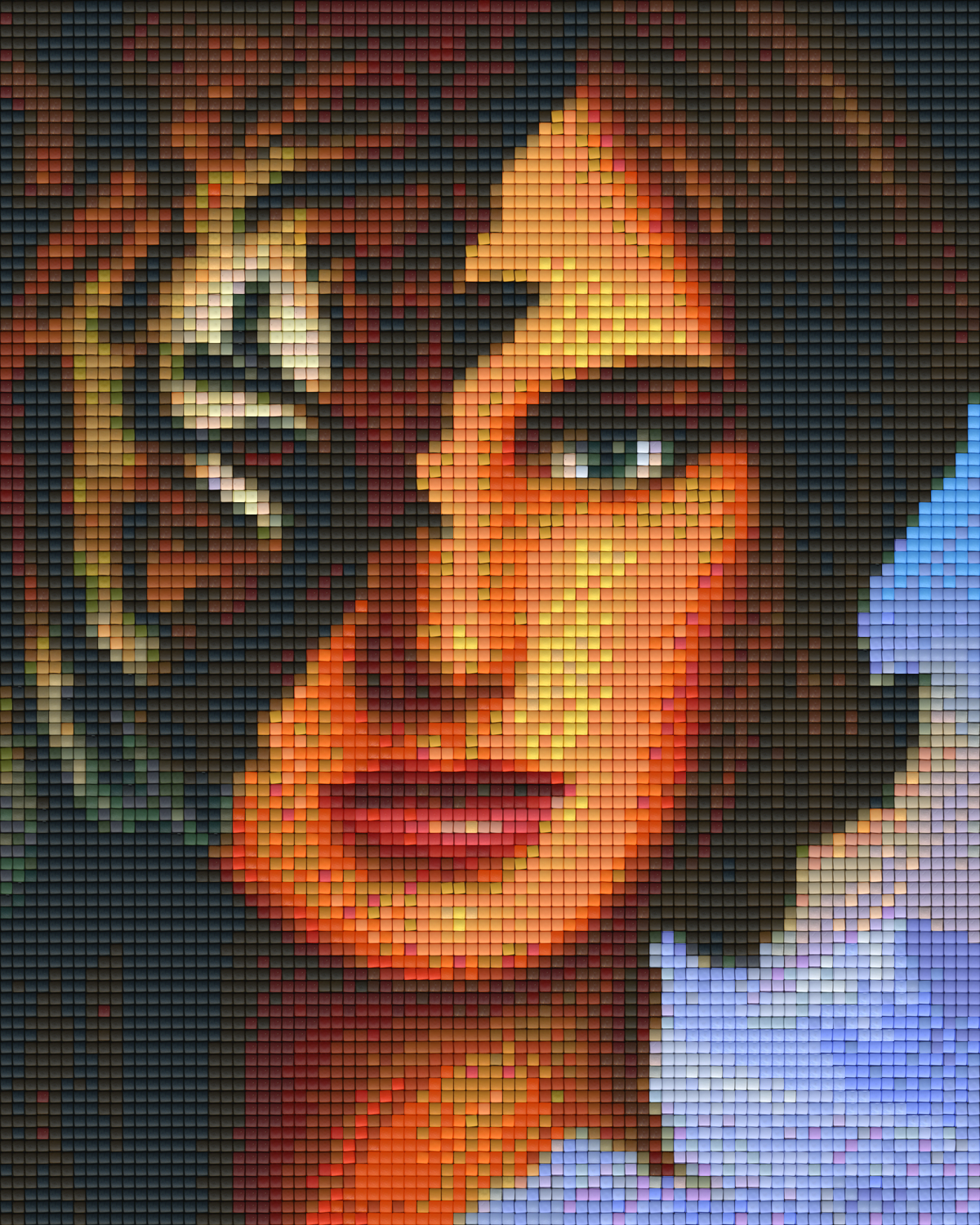 Pixelhobby Klassik Vorlage - Tiger Woman