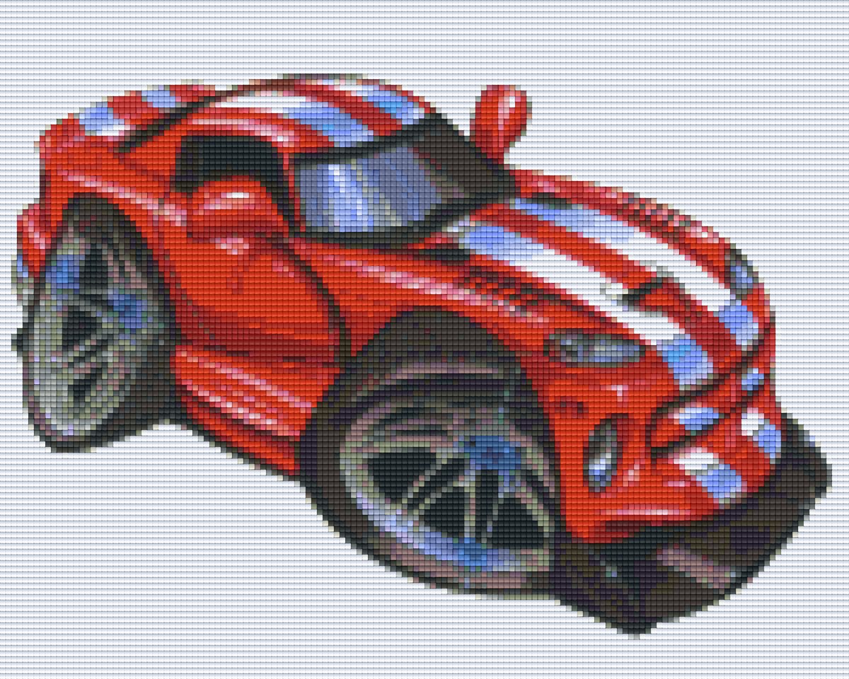 Pixelhobby Klassik Set - Viper rot