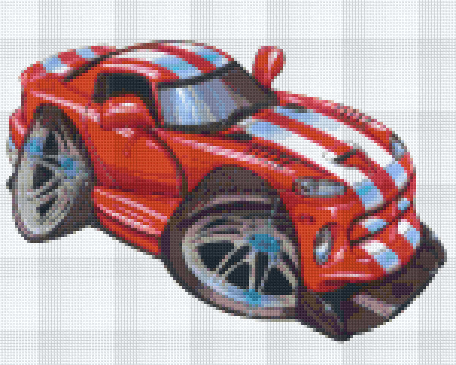 Pixelhobby Klassik Set - Viper rot