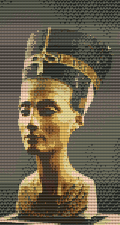 Pixelhobby classic set - Nefertiti in sepia