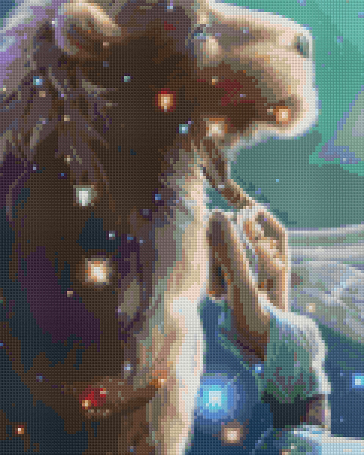 Pixelhobby Klassik Vorlage - The Lion