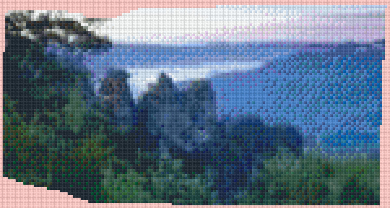 Pixelhobby Klassik Vorlage - Himmel und Meer