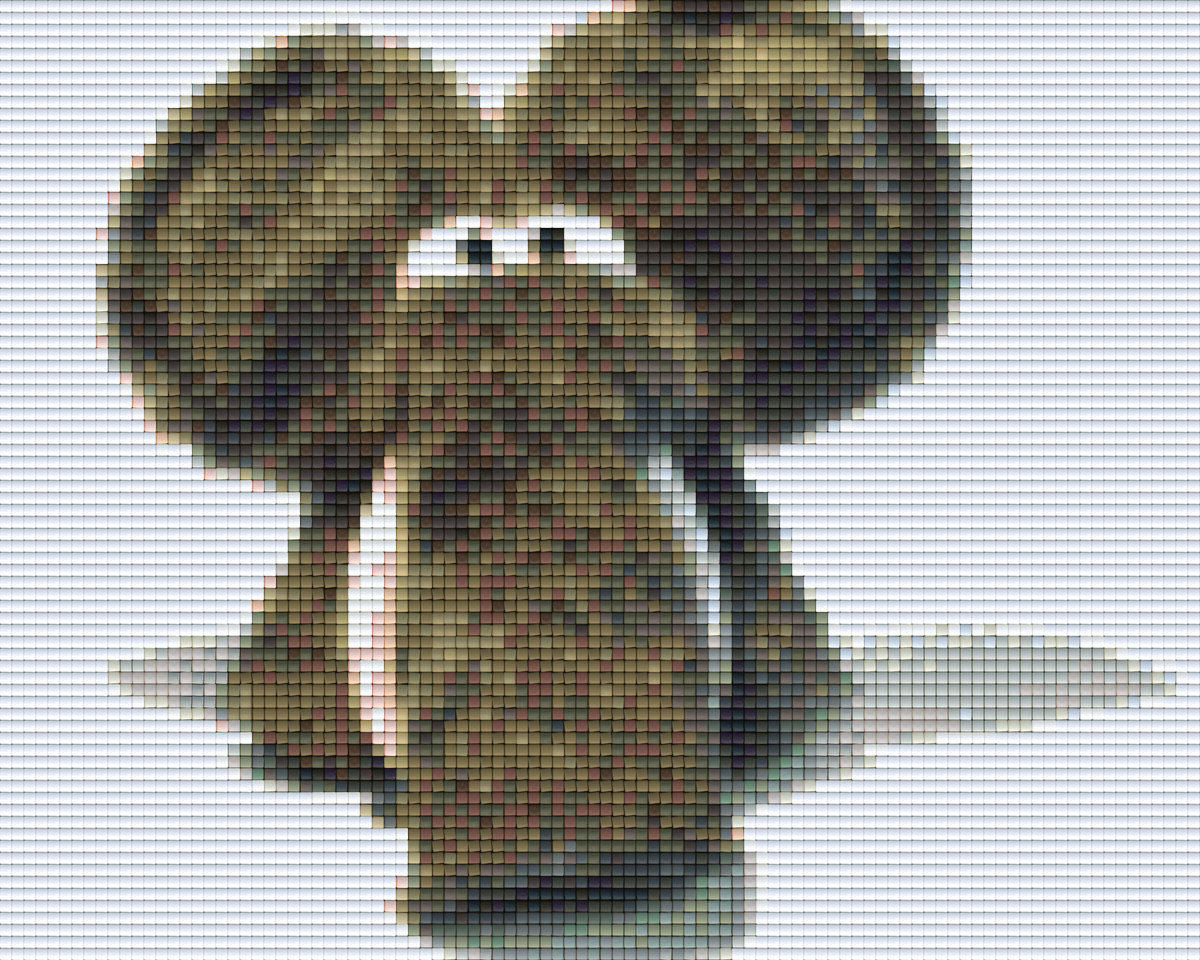 Pixelhobby Klassik Set - Kuschel Elefant
