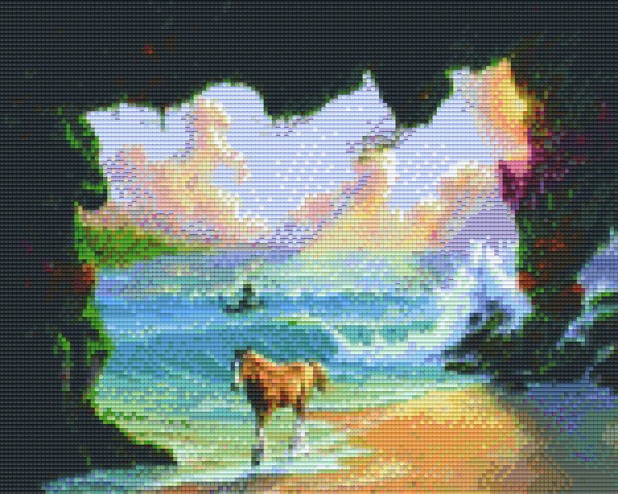 Pixelhobby classic set - cave on the beach