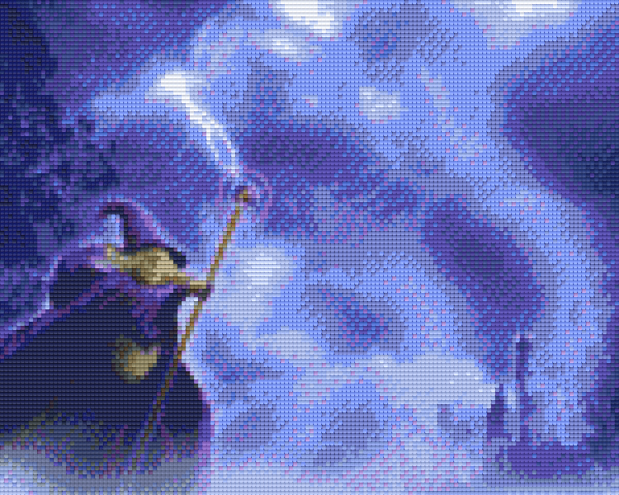 Pixelhobby classic set - magician in a thunderstorm