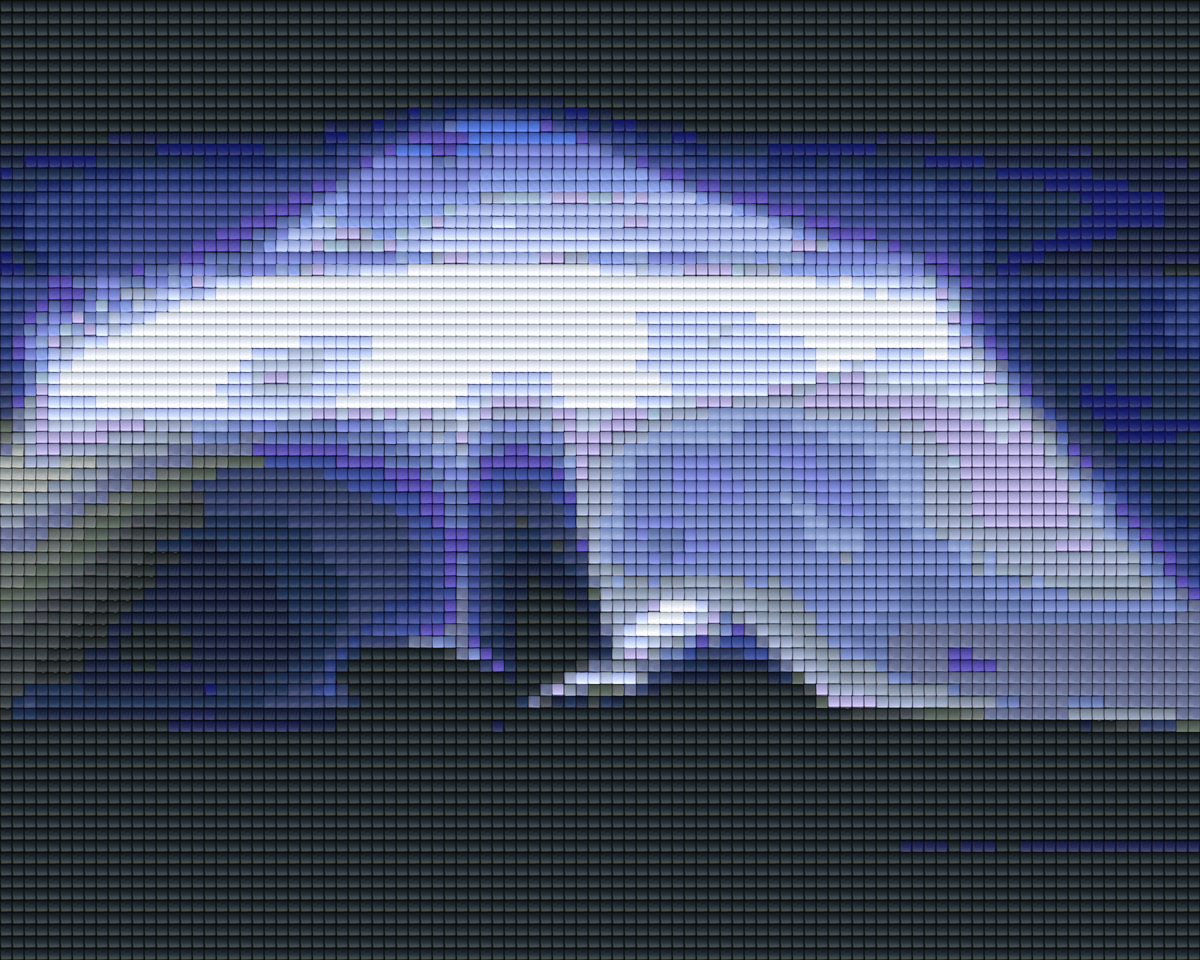 Pixelhobby Klassik Vorlage - Neon Pilz