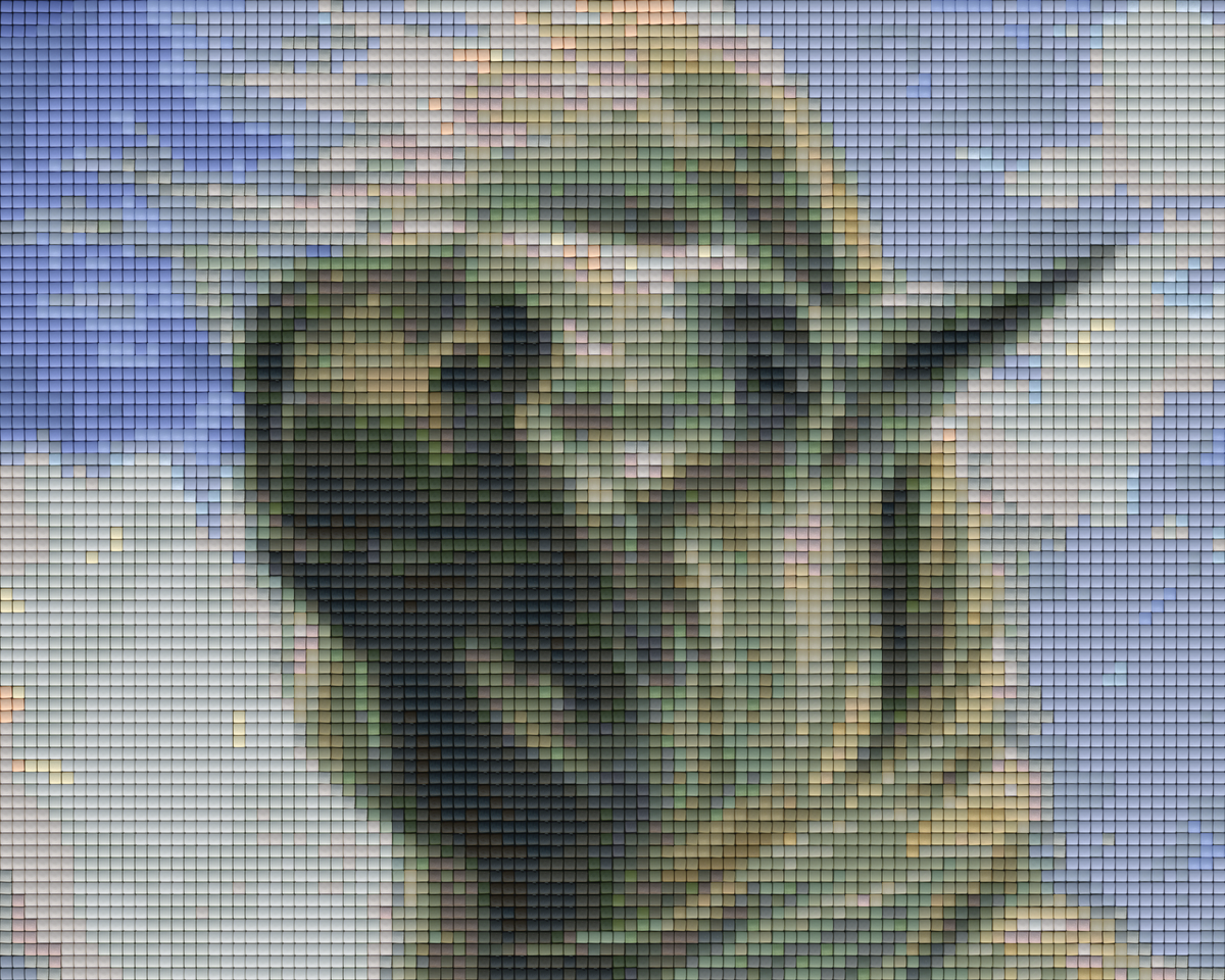 Pixelhobby Klassik Vorlage - Andalusier Kopf