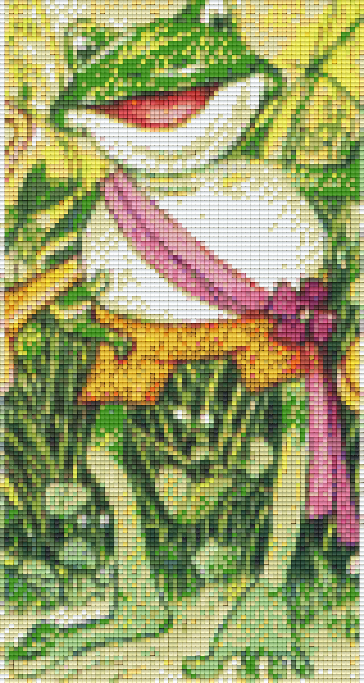 Pixelhobby classic template - a frog