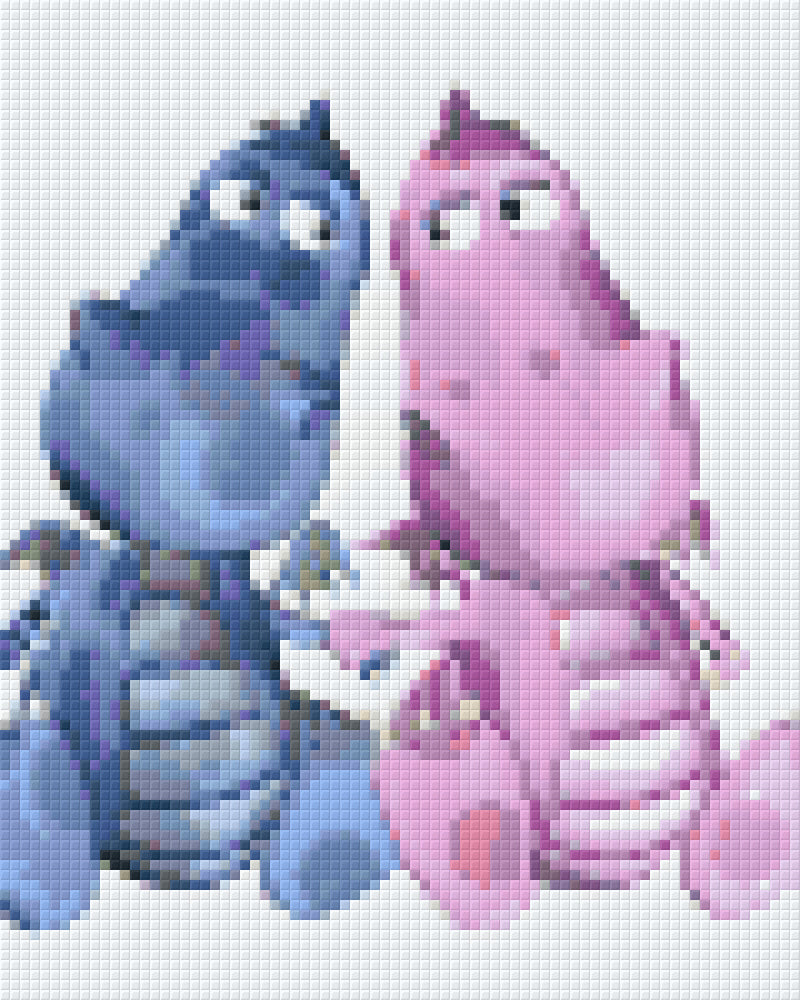 Pixel hobby classic template - twin dragons