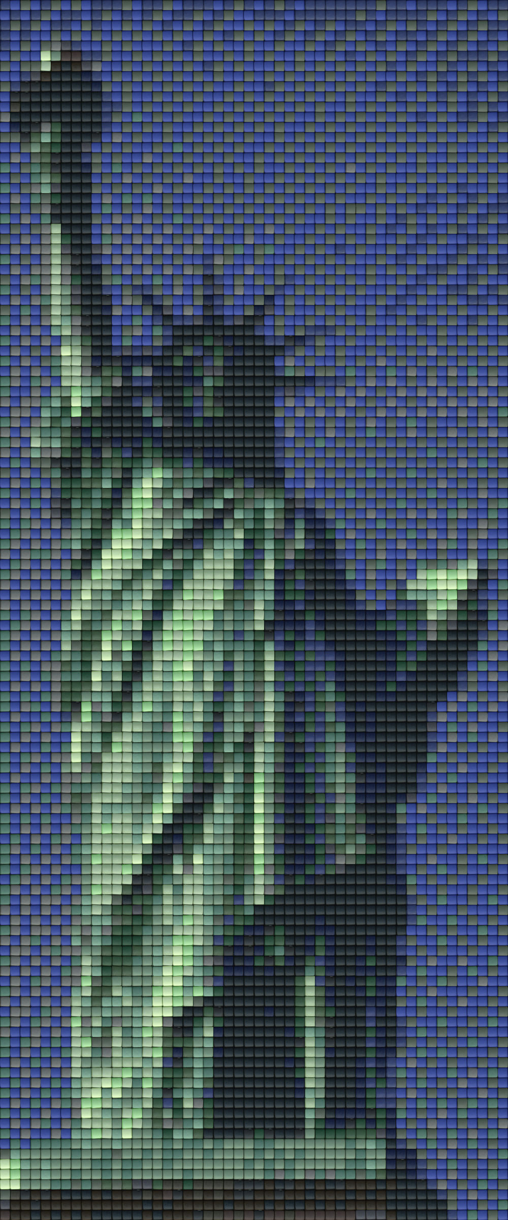 Pixel hobby classic template - Statue of Liberty