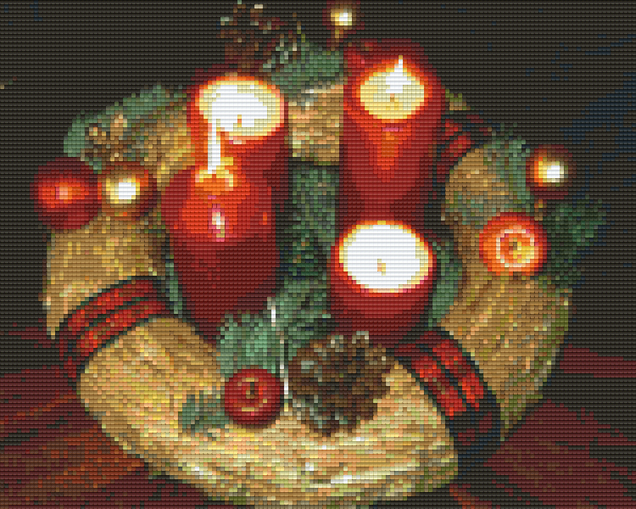 Pixel hobby classic set - advent wreath