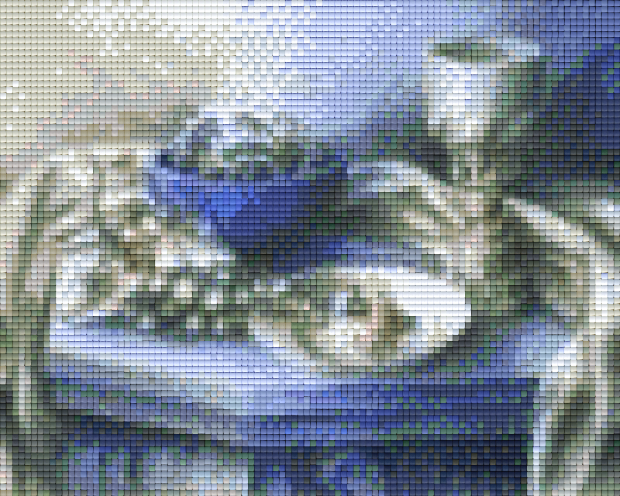 Pixelhobby classic set - still life with fruits in blue