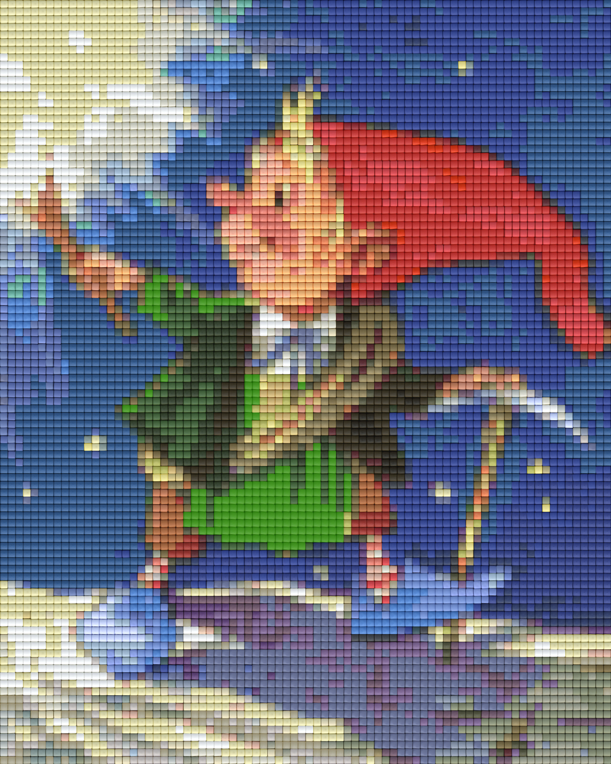 Pixelhobby Klassik Vorlage - Wichtelmann