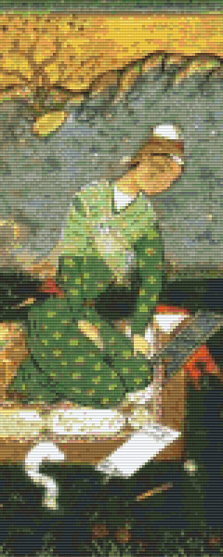 Pixelhobby Klassik Set - Portrait of a Young Indiginous Scholar