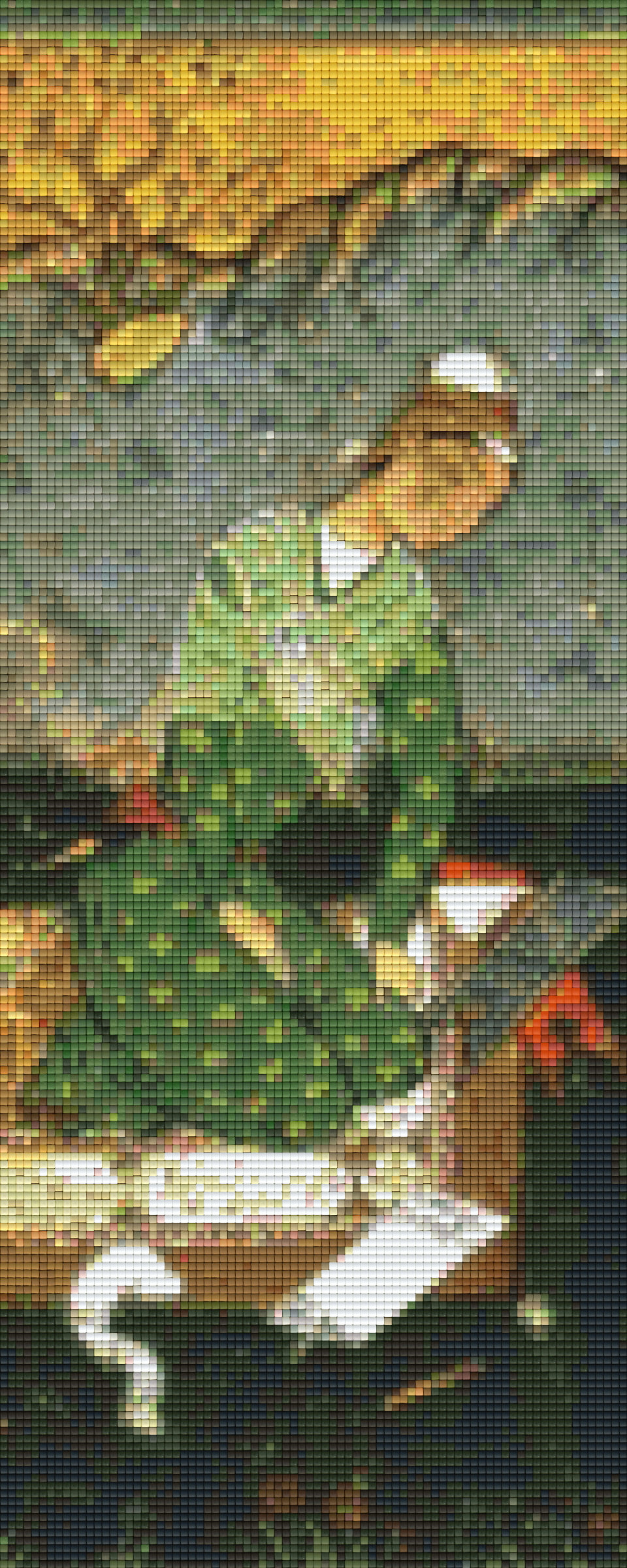 Pixelhobby Classic Template - Portrait of a Young Indiginous Scholar