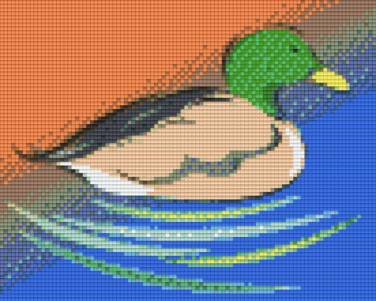 Pixelhobby Klassik Vorlage - Kinderente