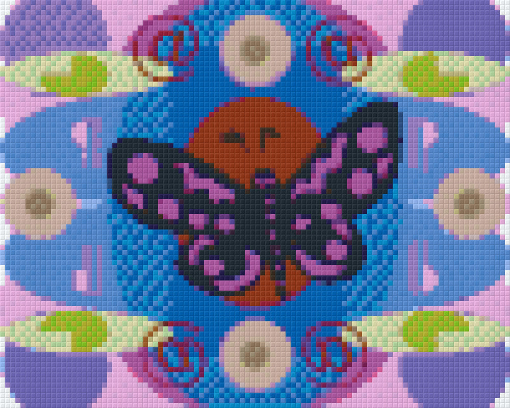 Pixelhobby Klassik Vorlage - Mandala 2