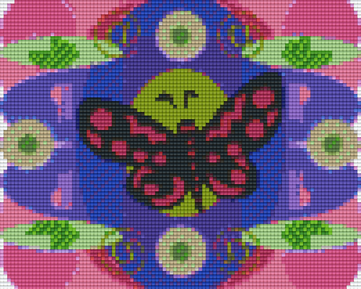 Pixelhobby Klassik Vorlage - Mandala 3