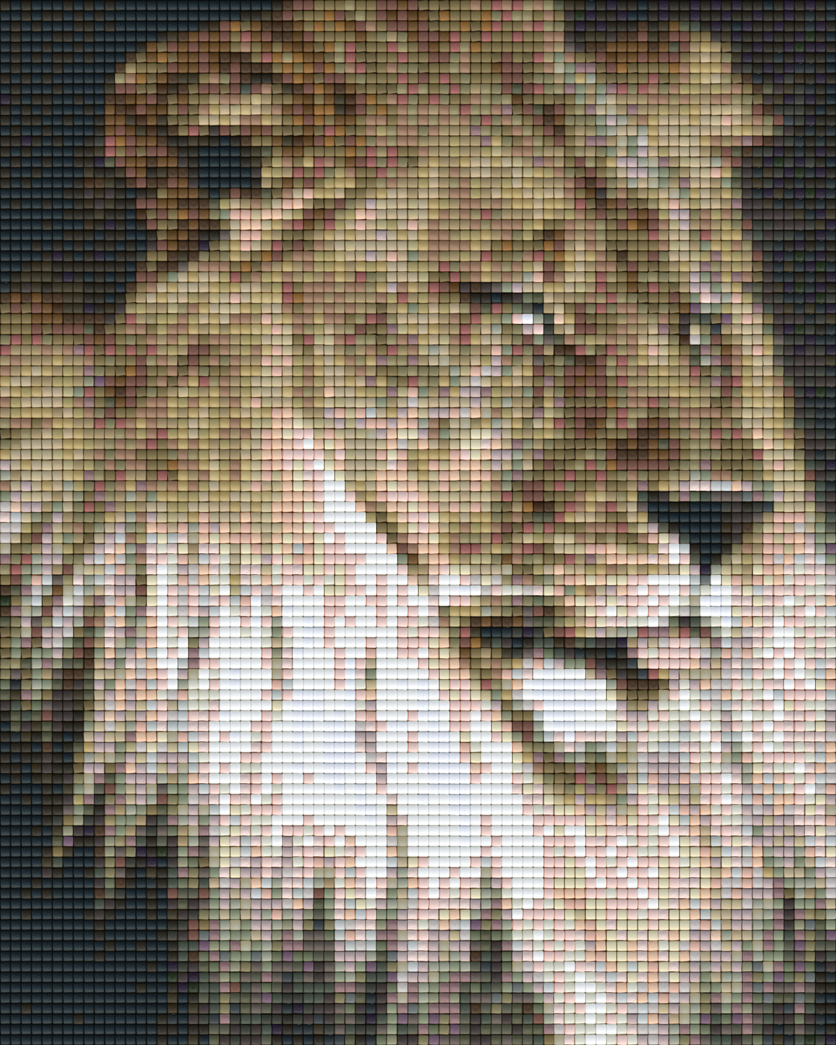 Pixelhobby Klassik Vorlage - Löwenkopf